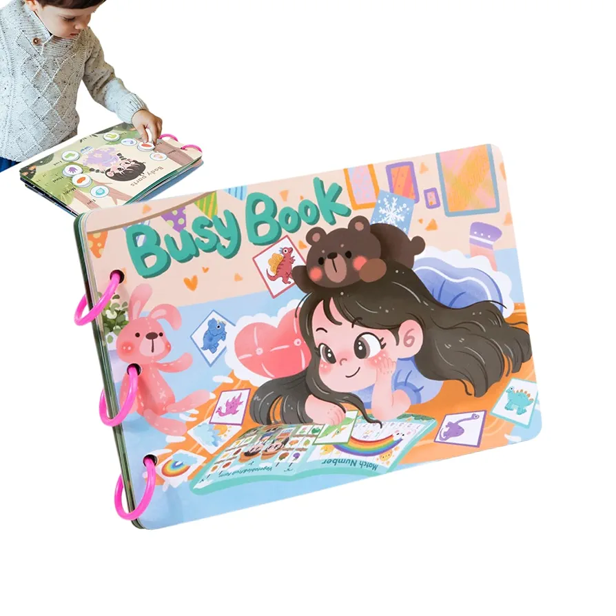 Montessori Quiet Activity Book