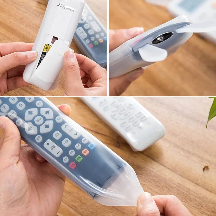3 Packs | Silicone Remote Cover | Waterproof Dustproof Protective Case | 2 Sizes