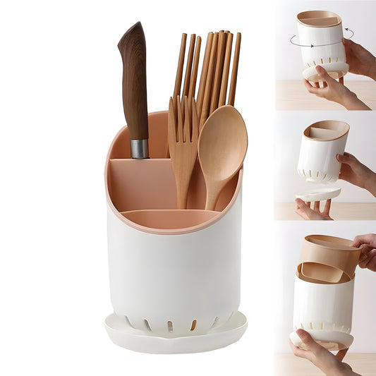 Kitchen Cutlery Holder & Drainer
