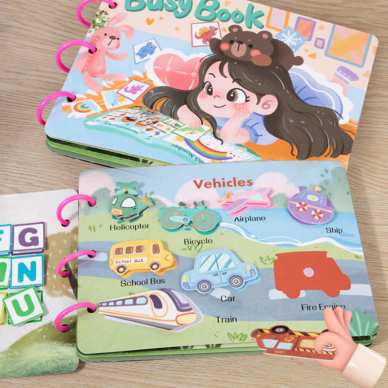 Montessori Quiet Activity Book