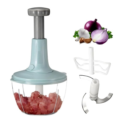 Manual 3-Blade Food Chopper