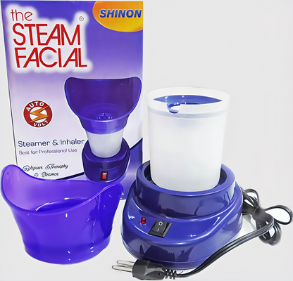 2-in-1 Steam Facial Steamer & Nose Inhaler – Beauty & Sinus Relief
