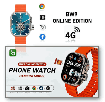 BW9 4G Smartwatch with Camera