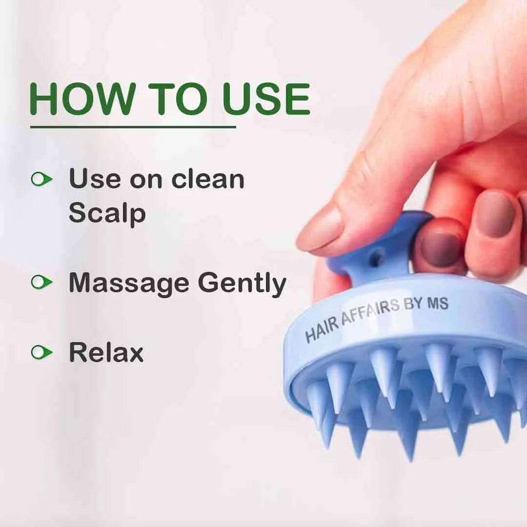 Silicone Hair Scalp Massager Brush