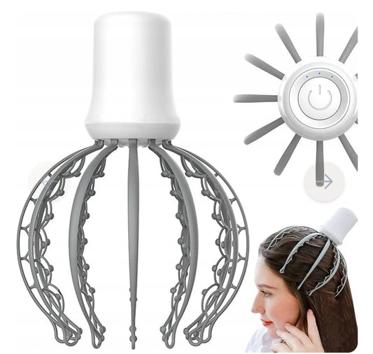 Portable 12-Claw Electric Scalp Massager