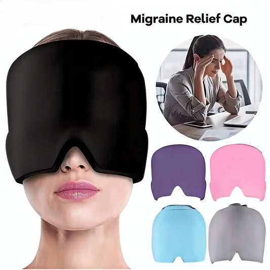 Migraine Ice Hat – Hot & Cold Gel Therapy Cap
