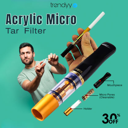 PACK 5 - Acrylic Micro TAR Filter