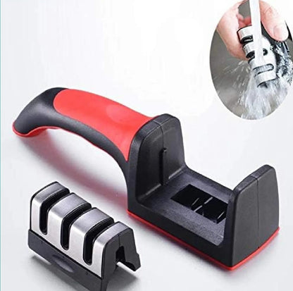 3-in-1 Manual Knife Sharpener | Adjustable Multi-Function Tool