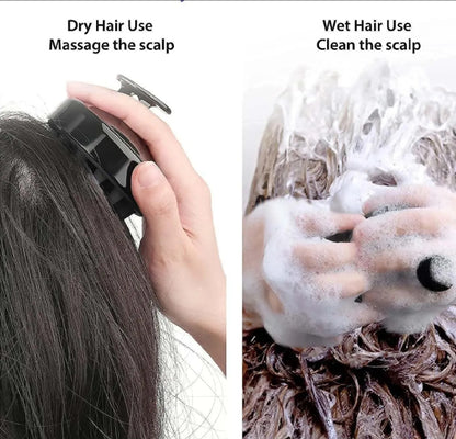 Silicone Hair Scalp Massager Brush