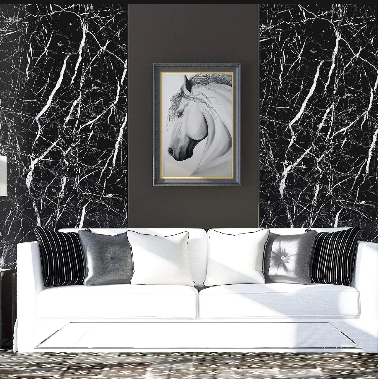 Self-Adhesive Marble Wallpaper | Heat & Oil Resistant | 60×200cm