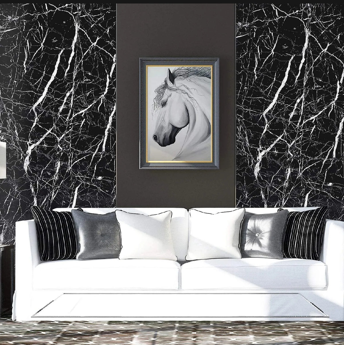 Self-Adhesive Marble Wallpaper | Heat & Oil Resistant | 60×200cm