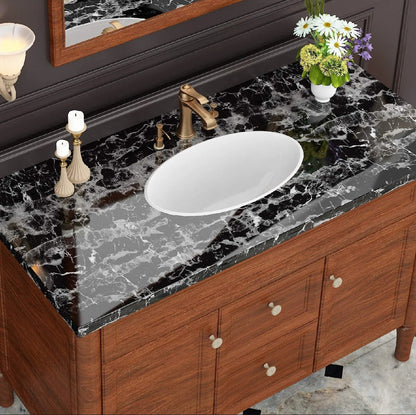 Self-Adhesive Marble Wallpaper | Heat & Oil Resistant | 60×200cm