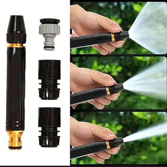 High- Pressure Water Spray Nozzle for Car Garden Lawn Wash Hose Pipe Nozzle