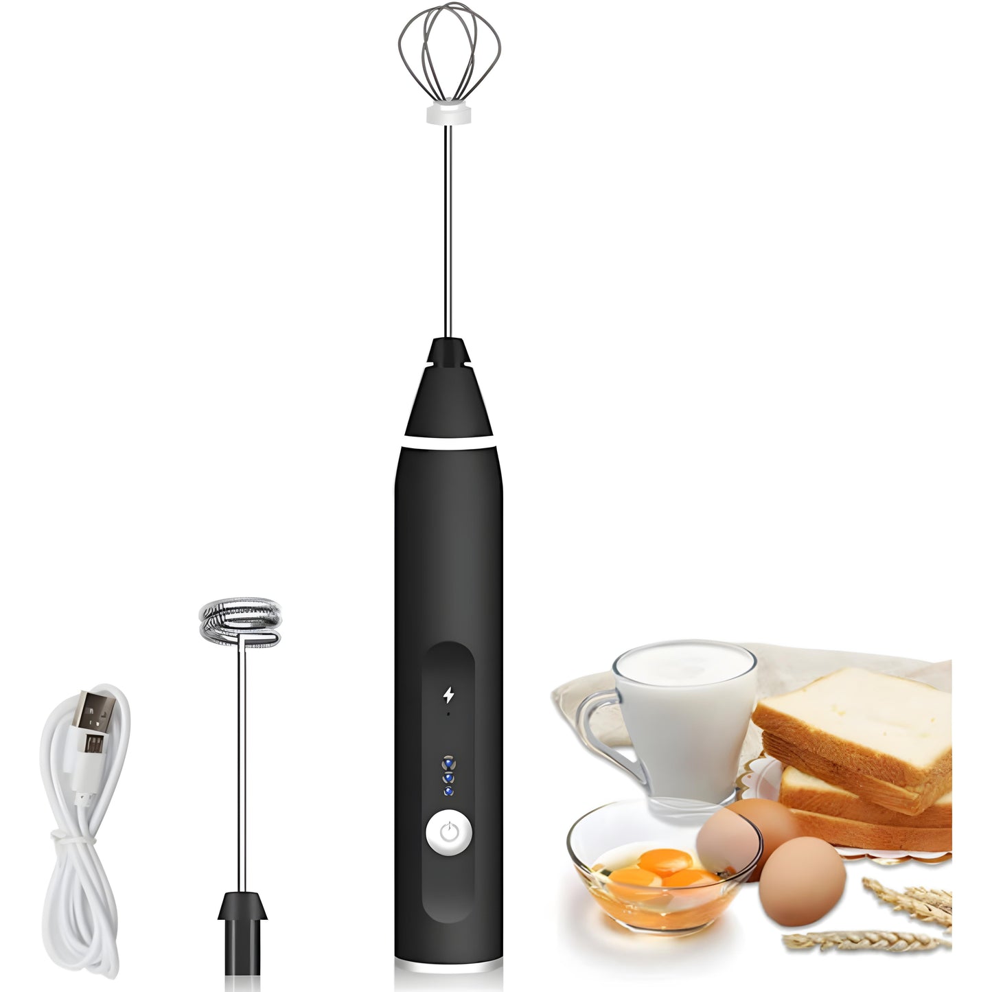 2-in-1 Rechargeable Coffee Frother