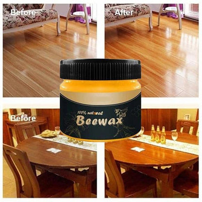 2 Pack (85g) - Beeswax Wood Wax & Furniture Polish