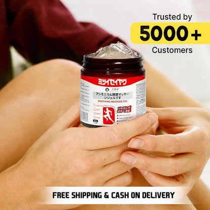 Japanese Pain Relief Gel – Fast Acting Muscle & Joint Gel