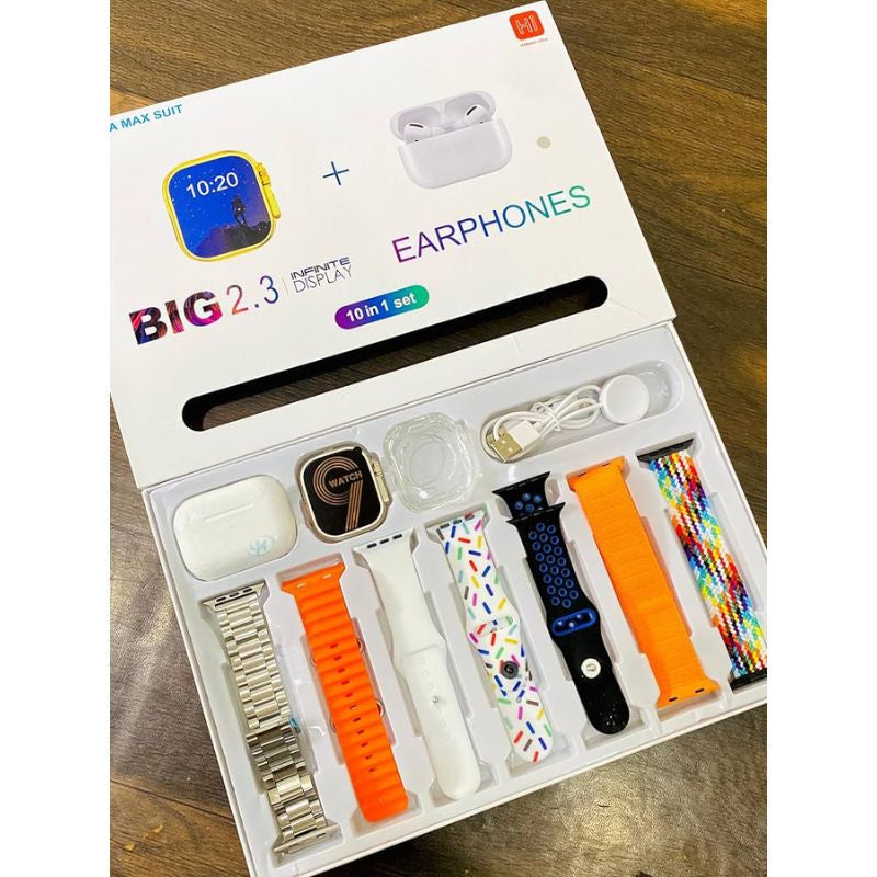I20 Ultra Max Smartwatch 10-in-1