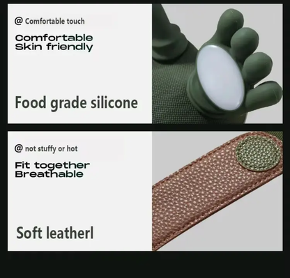 Hand-Shaped Neck & Shoulder Massager with Heat (PREMIUM QUALITY)
