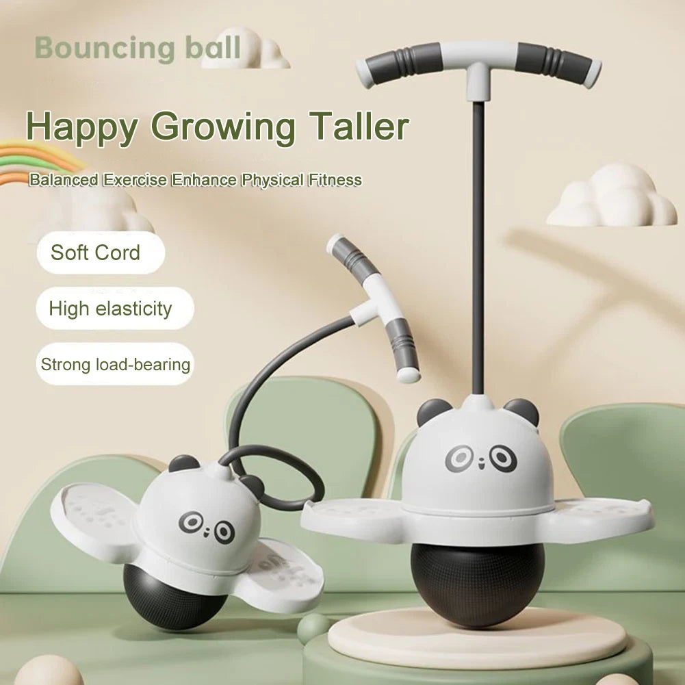 Panda Jumping Ball with Handle – Fun Outdoor Bouncing Toy